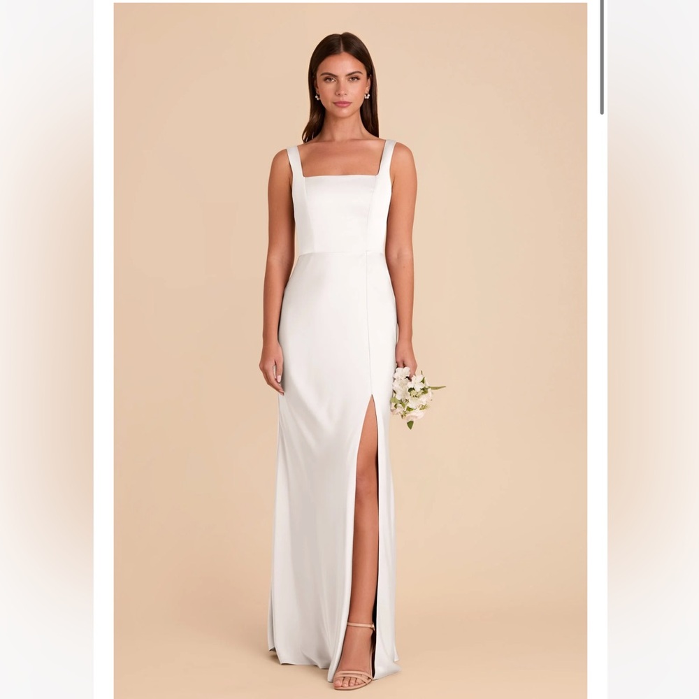 White Bridesmaid Dress